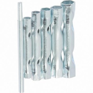 Набор ключей-трубочек торцевых 8х17мм 6шт SPARTA 137405