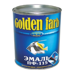 Эмаль ПФ-115 хаки 2,7кг GOLDEN FARB Кубань