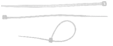 Хомут ЗУБР нейлоновый белые 2,5ммх100мм ,50шт/4-309017-25-100
