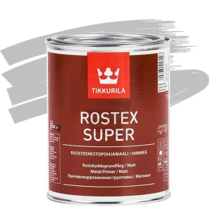 Грунтовка ROSTEX SUPER св.серый 1л