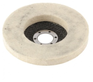 Круг полировальный из натур.войлока 125х22,2мм Matrix 75934