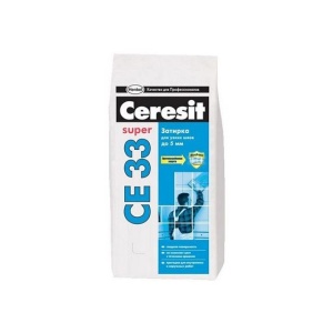 Затирка CERESIT CE 33/5кг 2-5мм(серый)