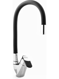 Смеситель Casela 53CL 55953-2 б/к гибк черн