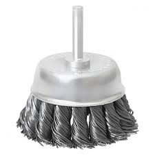 Щетка д/дрели 30мм ,чашка со шпилькой,Matrix 74466