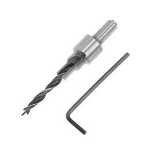 Сверло с зенкером для мебельных стяжек 5мм/зенкер 9,5мм(для стяжки 7х50)/36431