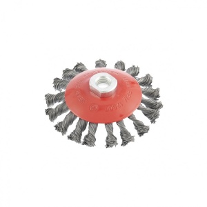 Щетка д/болгарки 115мм ,М14(тарелка) Matrix 74610