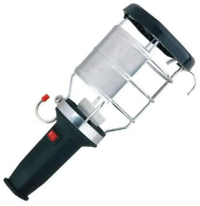 Светильник переносной с ручкой из каучука с выключ/106-0400-0106/106/