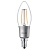 Лампа РН LED В35 5,5-40W  E14 2700К 230V CL