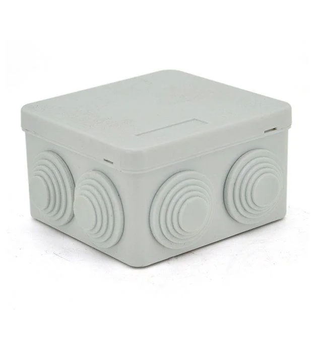 Распредкоробка 320-0012 квад.серая 85х85/45 IP65