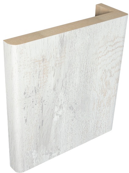 Наличник угловой 80*16*2200 клен айс ПВХ