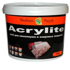 Клей д/линолеума и ковровых покр. Acrylite 1,2кг