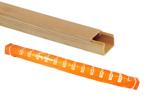 Кабель канал TDM 12х12 сосна 3D