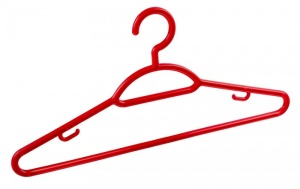 Вешалка для одежды р.48-50 красный Р117