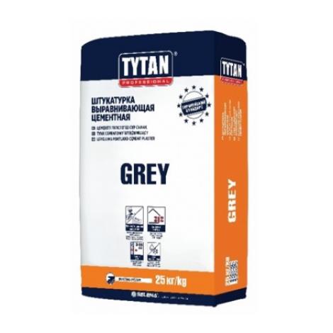 ТYTAN штукатурка цементная GREY BS33 25кг