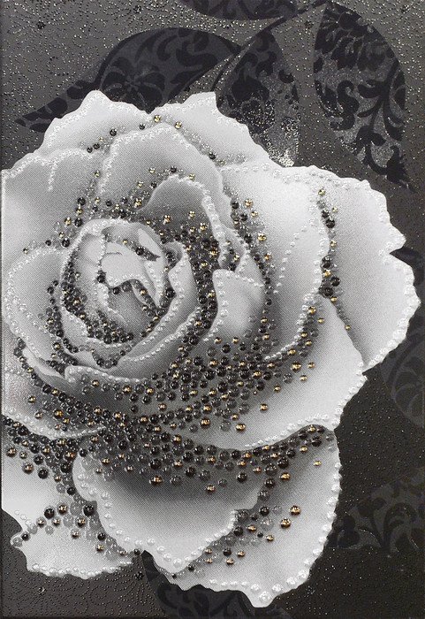 Кафель настенный Декор-панно 400х275 Монро 1 цветок /13шт/