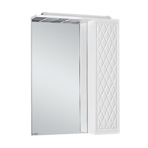 Шкаф-зеркало 3D 60 Эл.левый Домино D37008HZ