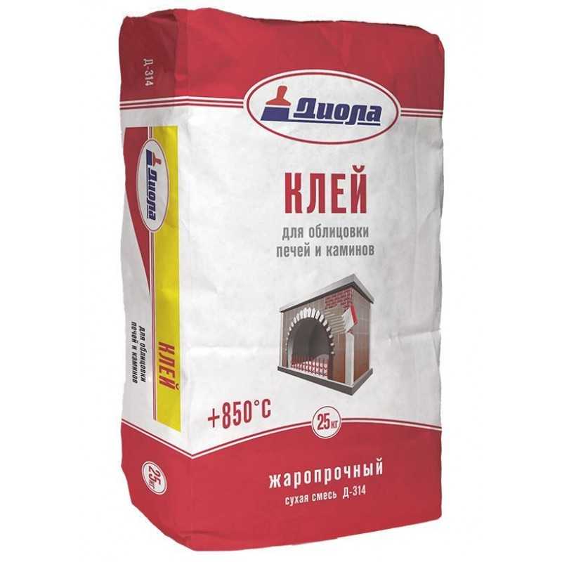 Клей для облиц.печей и каминов +850 Д-314 25кг