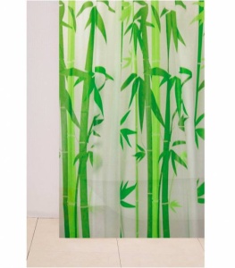 Шторка д/ванны WS-800 Бамбук зелен 1,8х1,8