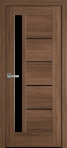 Дверь МДФ PVC Deluxe Nostra G8za-BLK (2000*800*40мм)