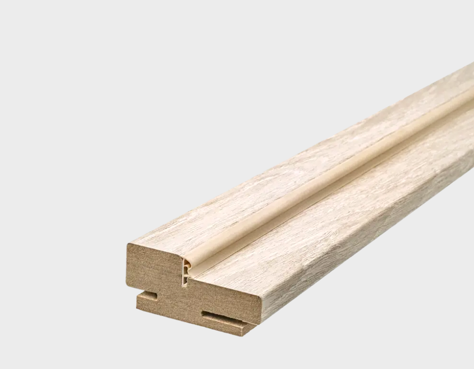 Коробка ПВХ дуб Филадельфия крем 30*70 3D телескопичекий с уплотнителем