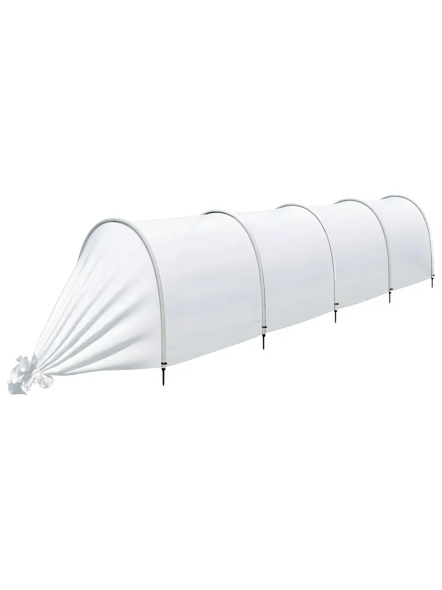 Парник Агроном 4секции, дуга-2,4м L-4,0M,укр.мат.40 с клипсами