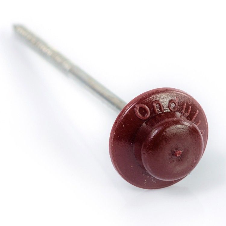 Гвоздь Ондулин 8см красный