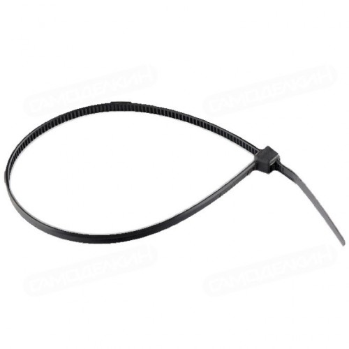 Хомут пластмасса 200х3,6мм,черные Сибртех 45555