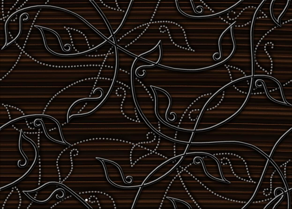 Кафель настенный Декор 25х35 Джаз коричневый(Белорусь)