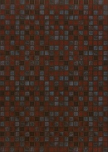 Кафель настенный 25х35 Квадро бордовый(16шт-1,4/0,0875)