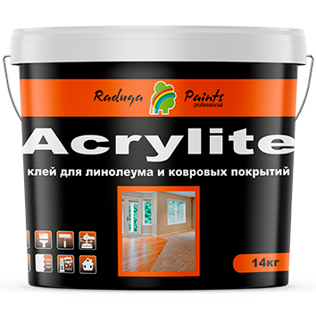 Клей для линолеума и ковровых покрытий Acrylite 3,5кг
