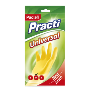 Перчатки Paclan Universal желтые M