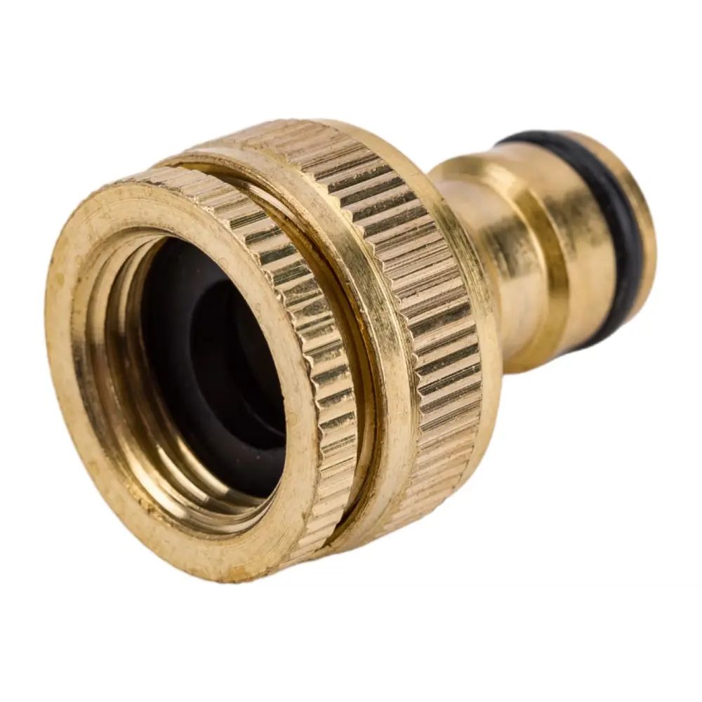 Адаптер латунный 1/2"-3/4" внутр. резьба с переходником/PALISAD/65820