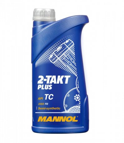 Масло MANNOL 2TAKT PLUS 1л 20 (полусинтетика) (1651)