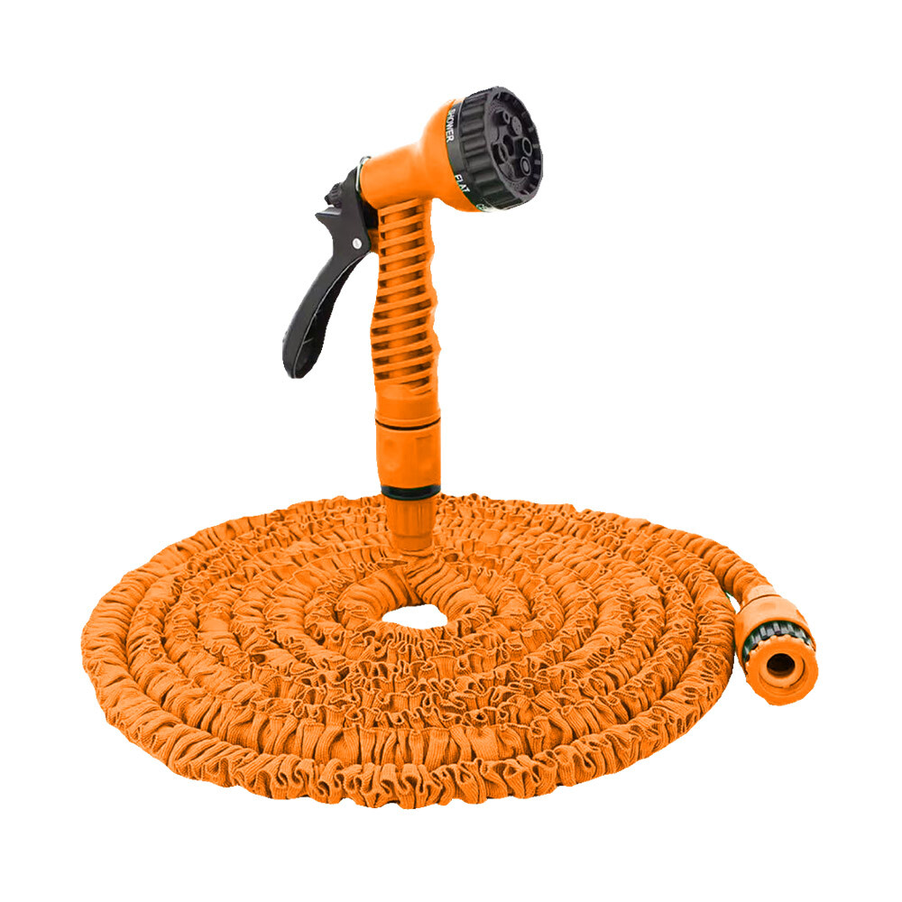 Набор для полива с растягивающим шлангом 22м Вихрь