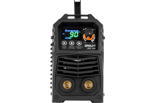 Сварочный аппарат инвертор ARC 200 "REAL SMART"(Z28303) Black (маска+краги)