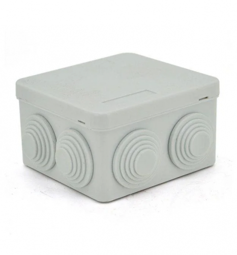 Распредкоробка 320-0012 квад.серая 85х85/45 IP65