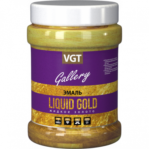 Эмаль ВДАК- 1179 универ перламутр жидкое золото 0,23кг ВГТ