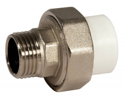 Полипропилен муфта разъемная с наруж.резьбой d32х1