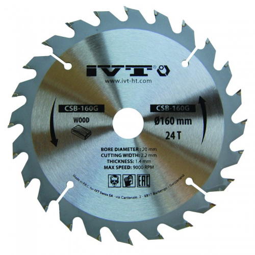 Диск пильный 2466 CSB-200-30T24/ADPT