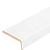 Наличник ПВХ Телескоп плоский 8*70*2150 Софт тач-white/35803