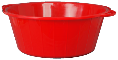 Таз 32л овальный С624 красный