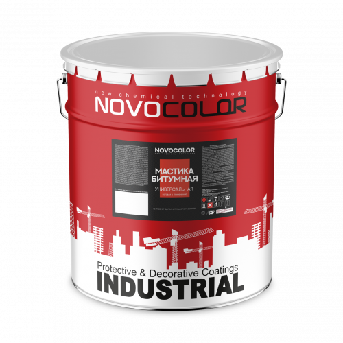 Праймер битумный Новоколор INDUSTRIAL 15кг/23411