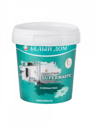 Клей акриловый Супермастика 1,0кг