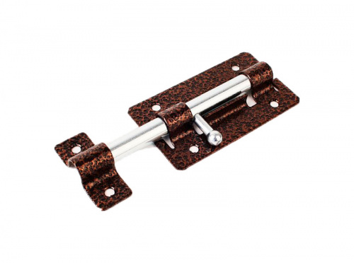 Задвижка дверная ЗД-01 пол.бронза Кунгур