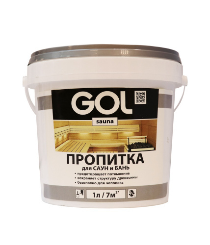 Пропитка для пола,  GOL Sauna Sn.313,1л