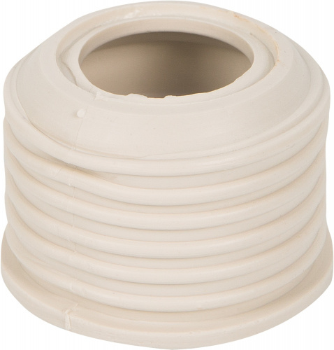 Манжета переходная 25х40 трехлеп. белая Симтек