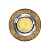 Светильник 144-03265, LED Q4-470 ROUND Gold