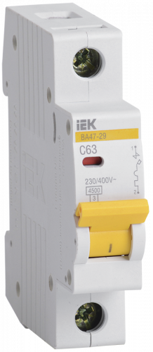 Автомат-пускатель ВА 47-29 1Р С6