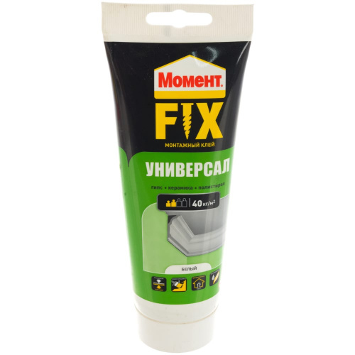 Клей монтажный Момент FIX Кристалл 185г