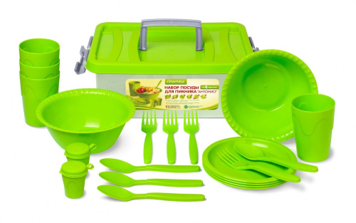 Набор посуды  для пикника 